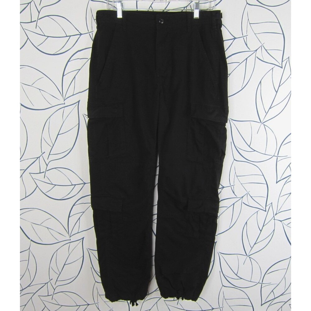 No Boundaries Black Cargo Utility Pants Men's Size 32 x 32 Y2K